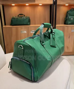 Travelling Bags Genuine Leather Materials 5 Colours
