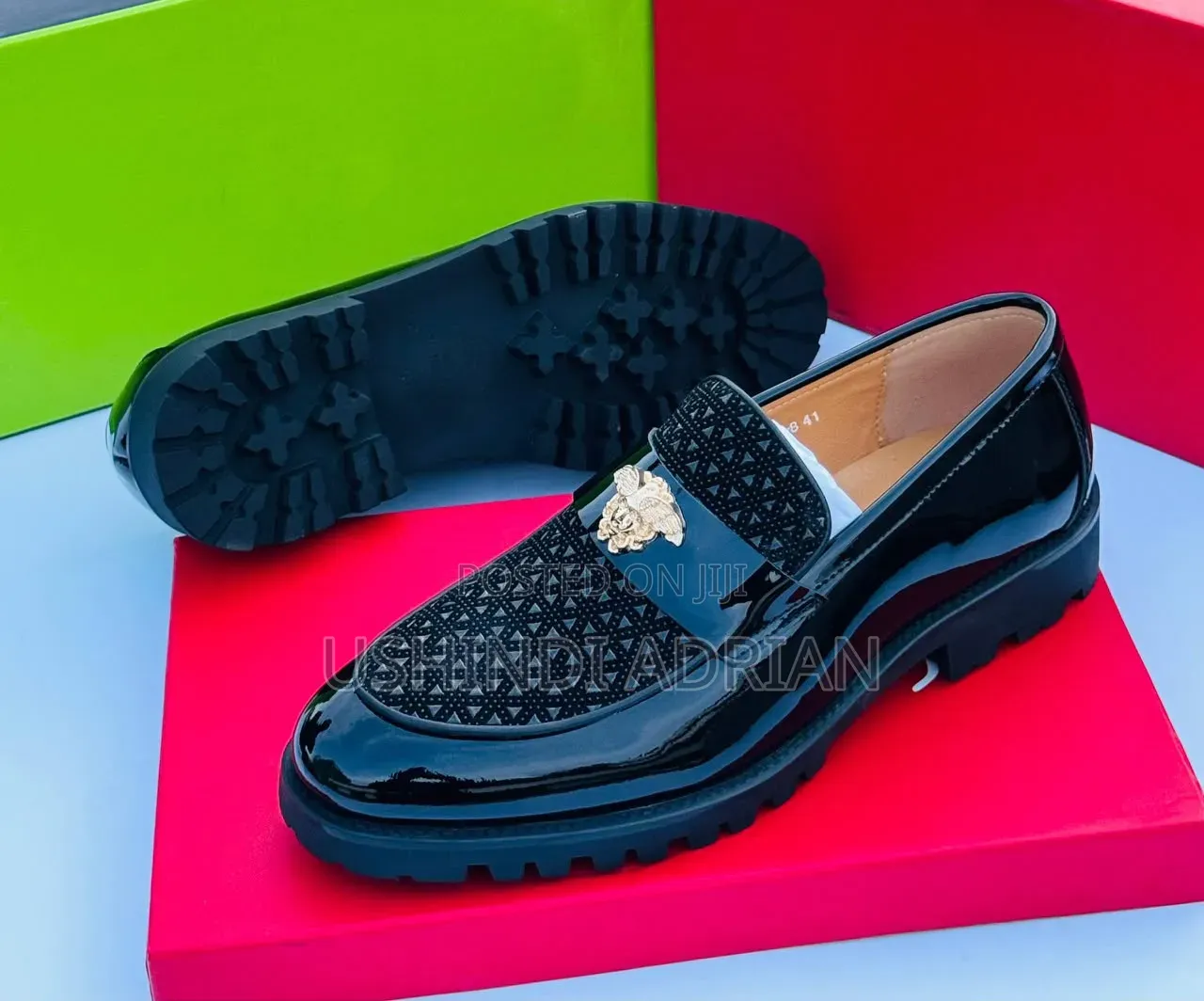 versace Ravenzo Men’s Shoesbrand: Versacefull Box
