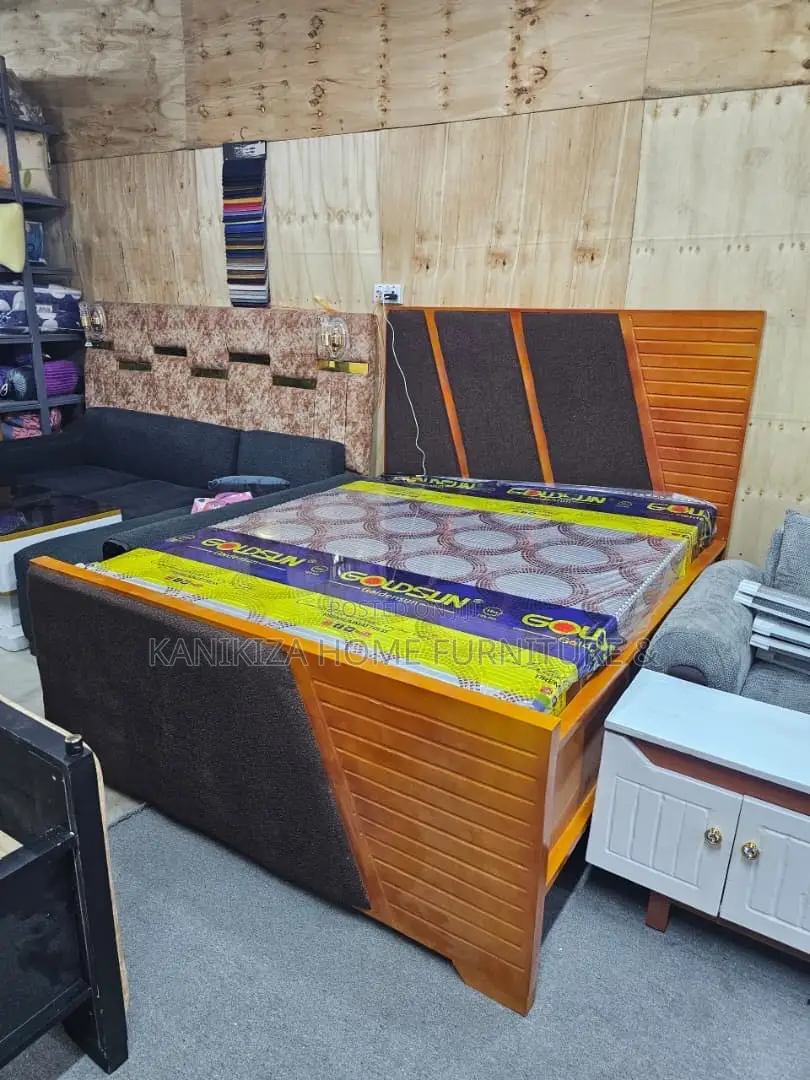 Kitanda Cha Mbao Mixer Bedsofa Ya 5/6
