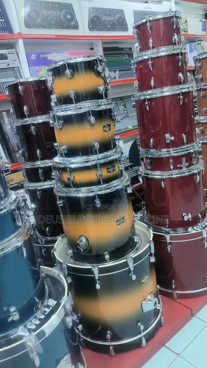 Drum Set Ya Pearl Full Set 3 Bati 5 Ngoma