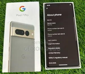 New Google Pixel 7 Pro 128 GB Gray