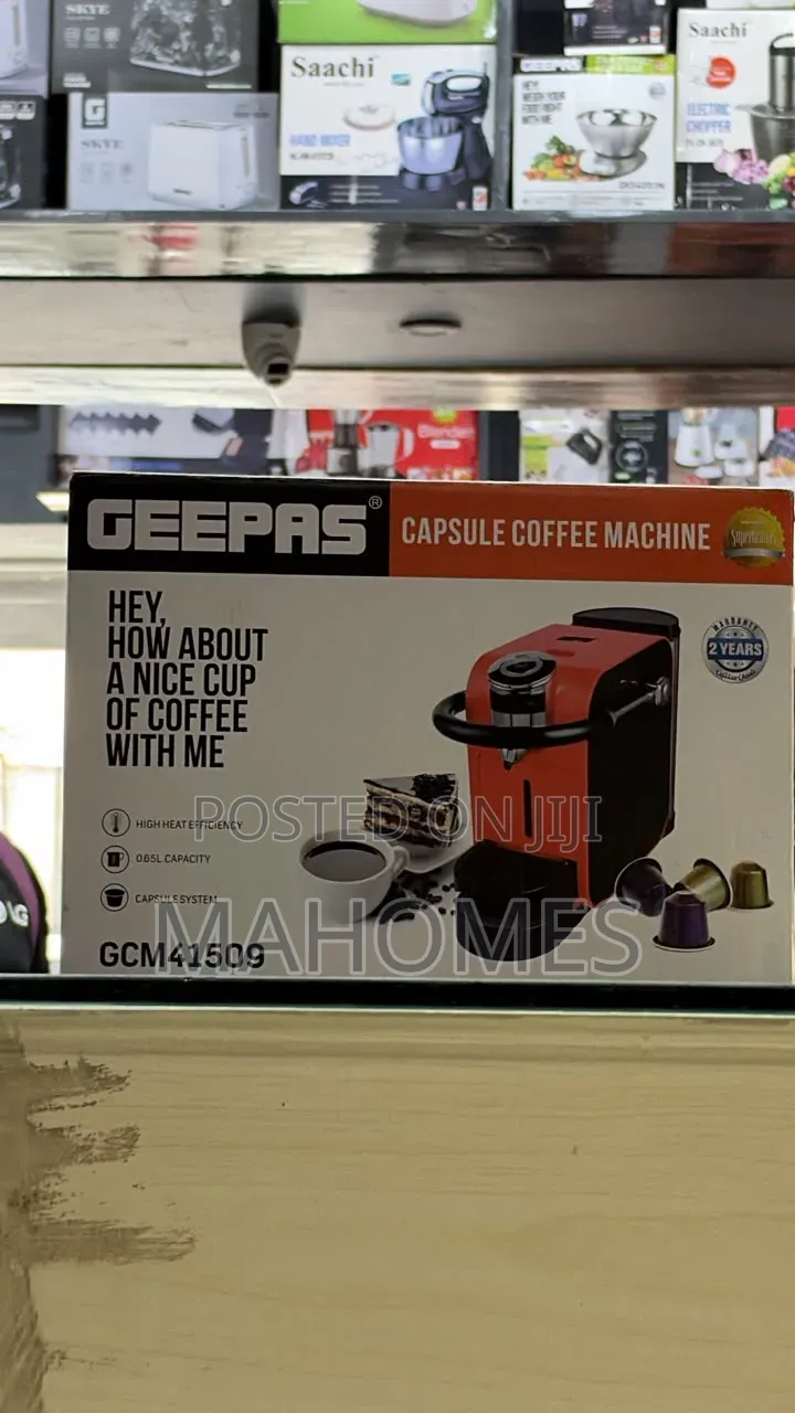 Geepas Capsule Coffee Machine
