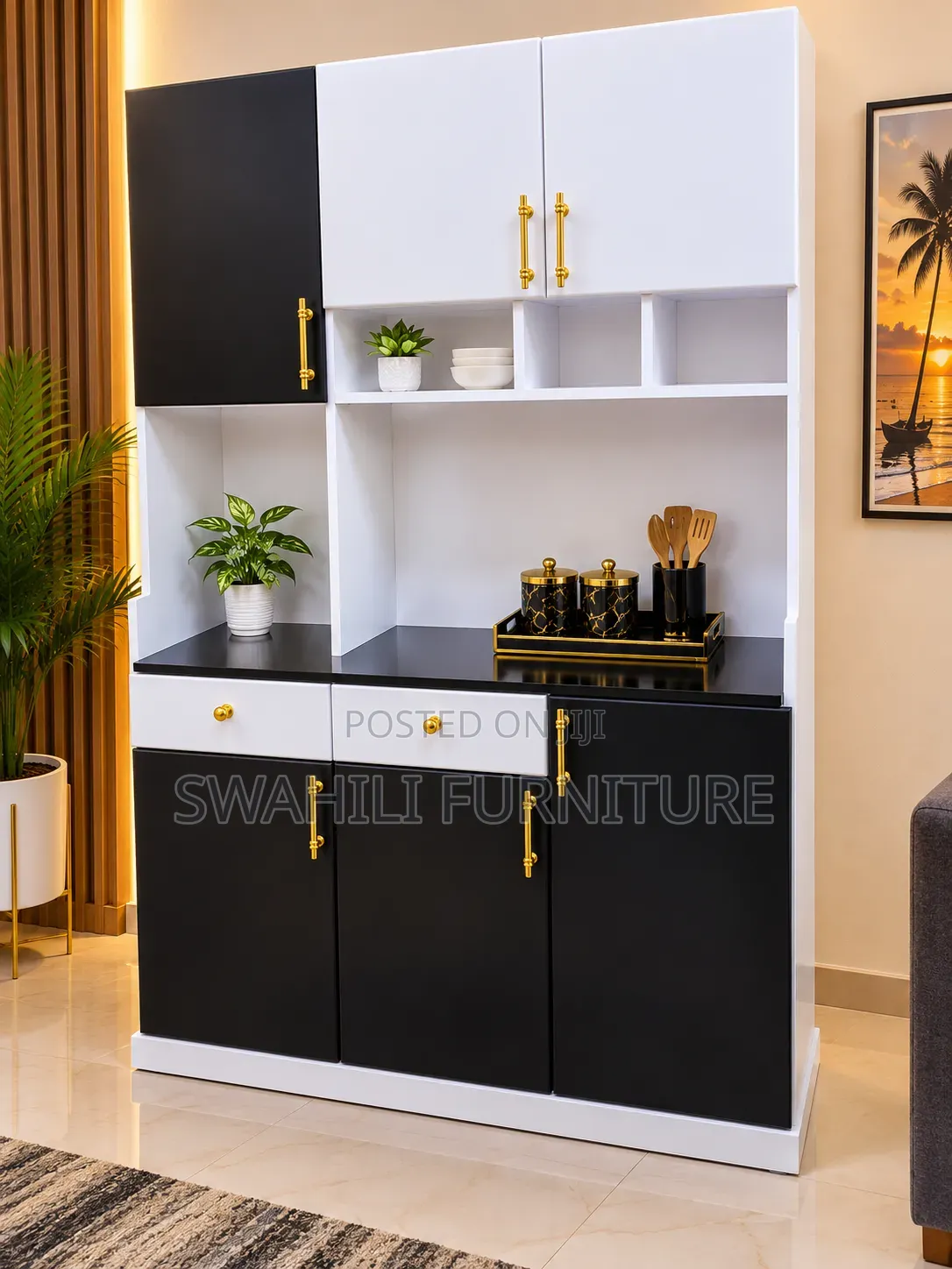 Kitchen Cabinets Za Kisasa
