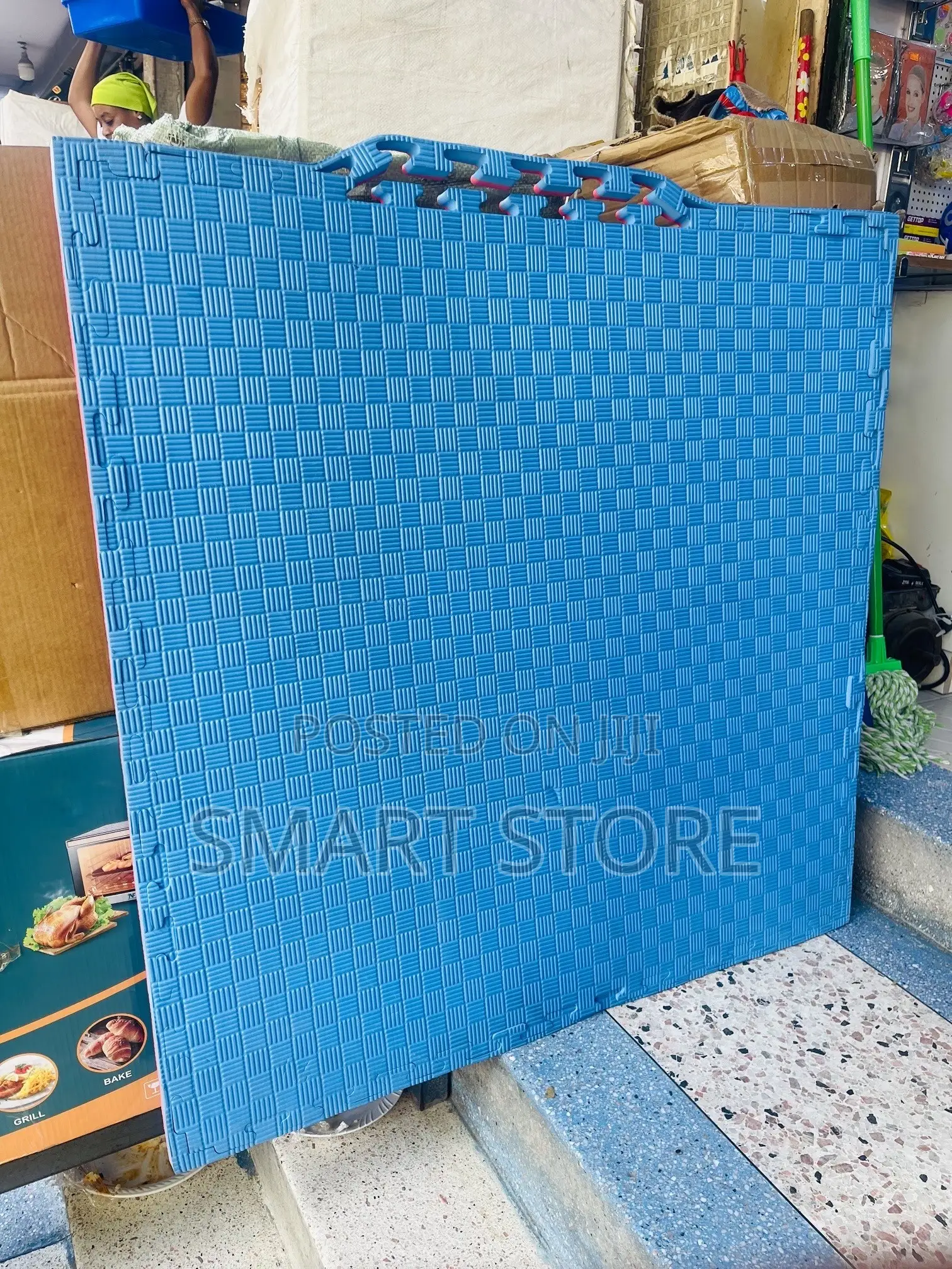 Heavy-Duty Interlocking EVA Foam Mat (100 *100cm}55mm Thick