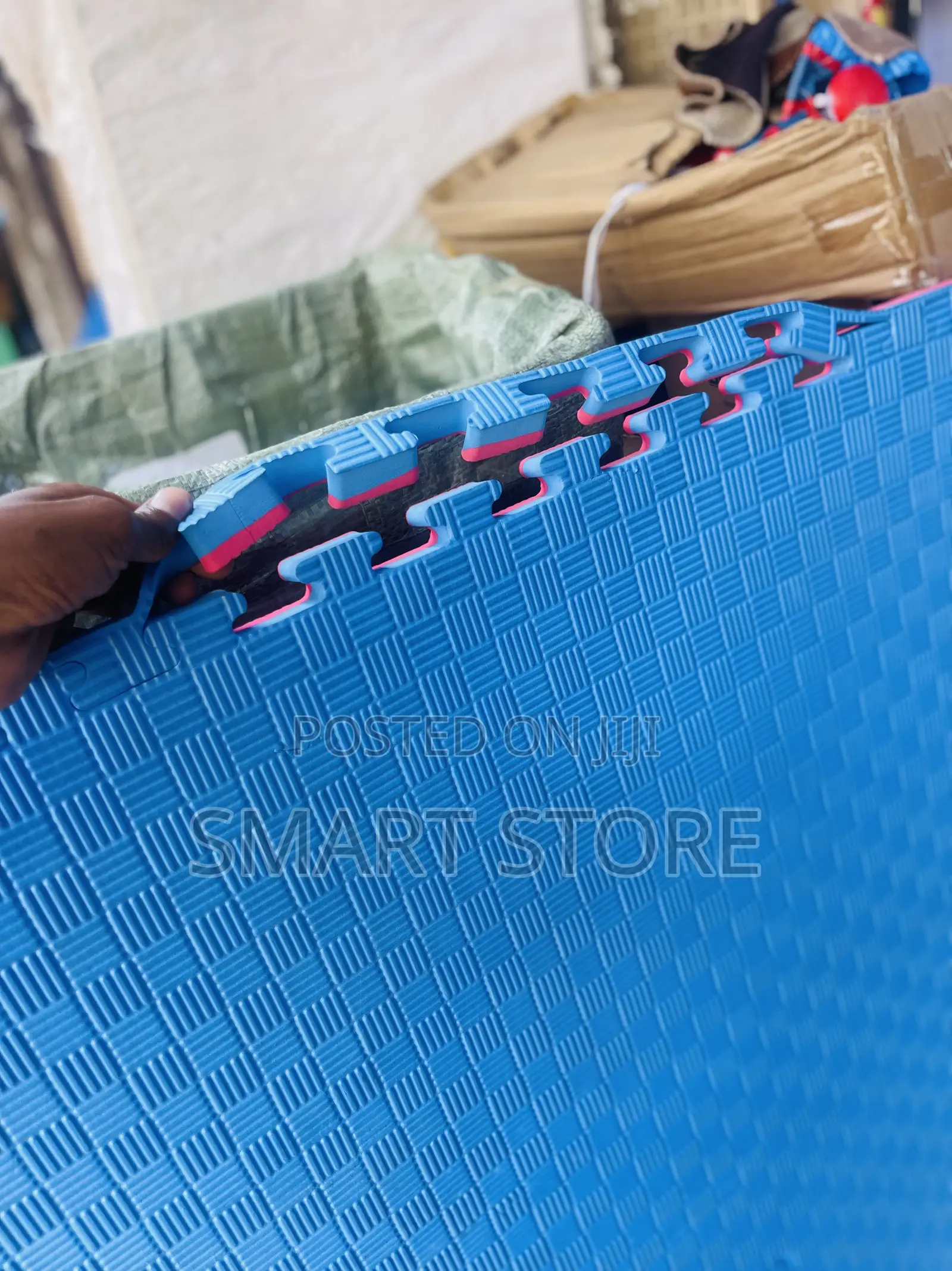 Heavy-Duty Interlocking EVA Foam Mat (100 *100cm}55mm Thick