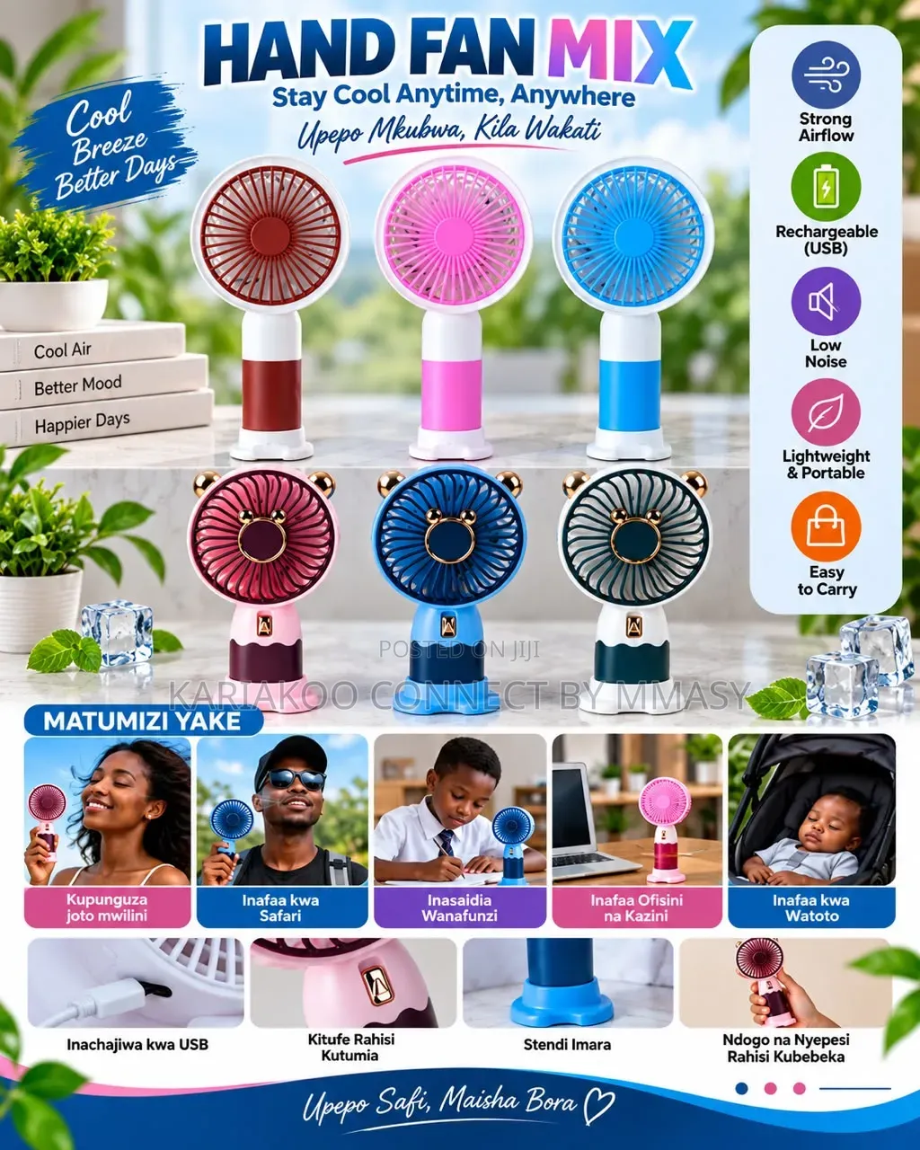 Hand Fan (Portable)