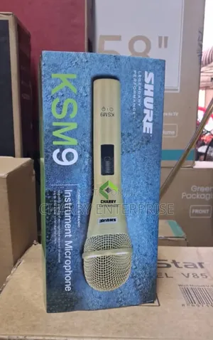 SHURE KSM9 Wired Microphone/ Mic With Legendary Performance 5m Long