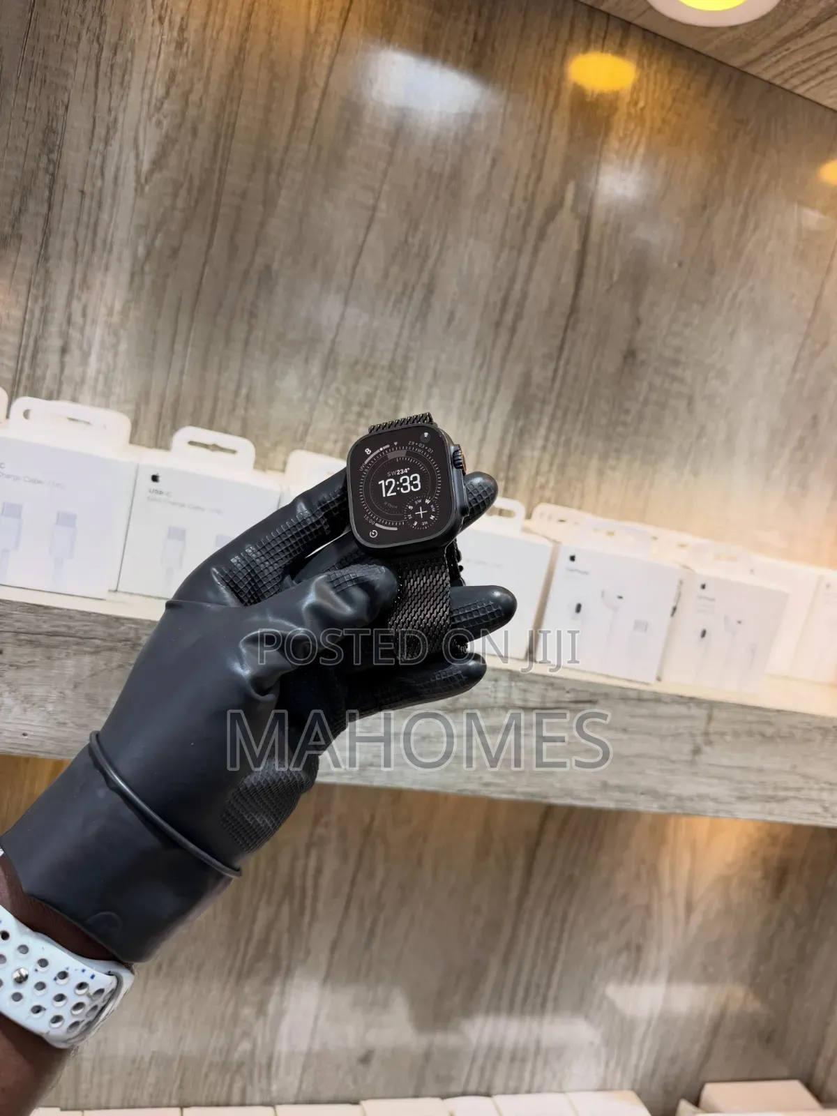 Apple Watch Ultra 3 49mm Stainless Steel Black Ti Black