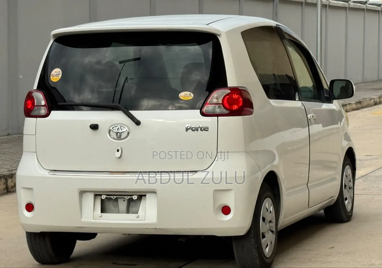 Toyota Porte 2008 White