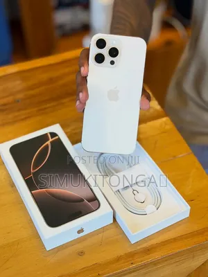 New Apple iPhone 16 Pro Max 256 GB White