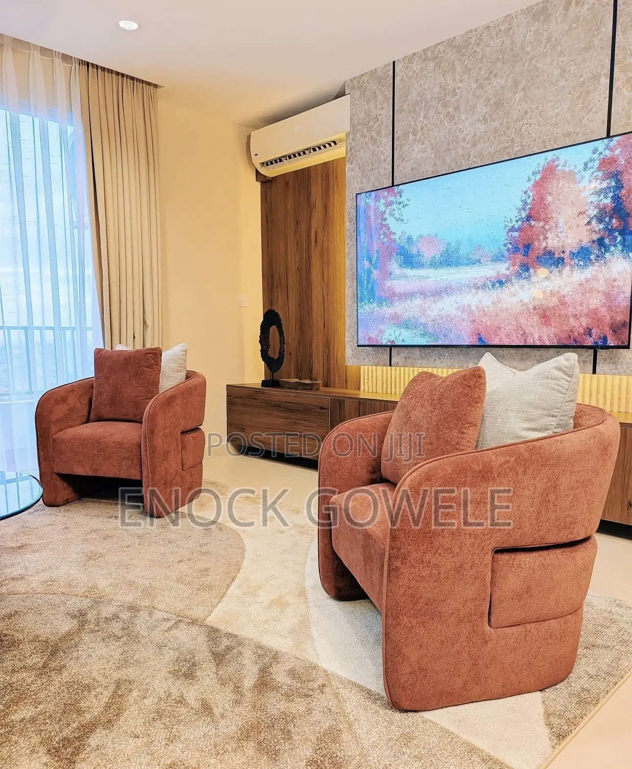 Furnished 3bdrm Apartment in Morroco Square, Kinondoni for rent