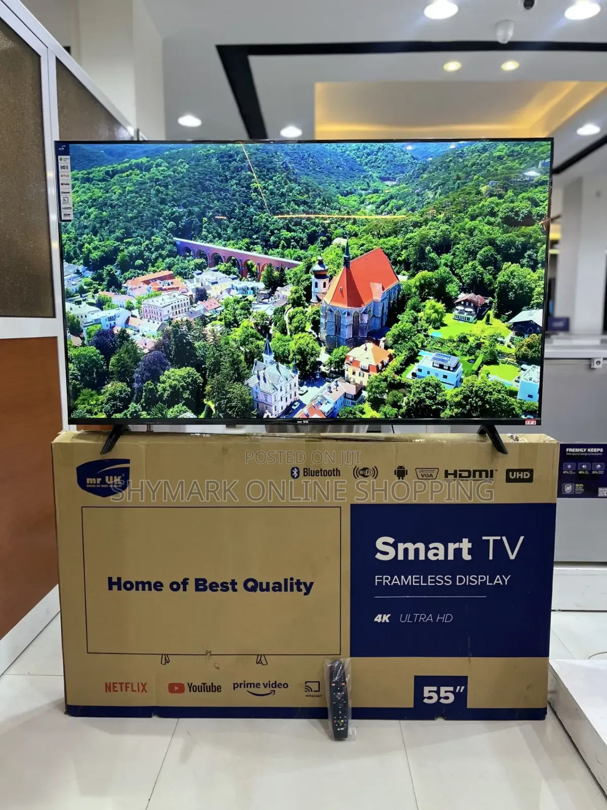 Mr. UK 55-Inch UHD 4K Android Smart TV