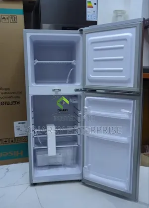 Impex Double Door Fridge 138L Freezer Ipo Juu Top Freezer