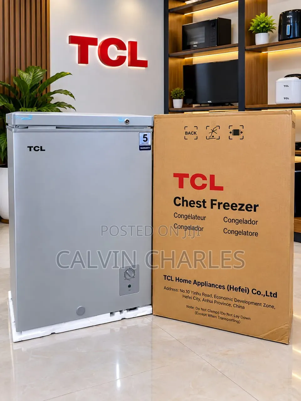 TCL Chest Freezer 100l