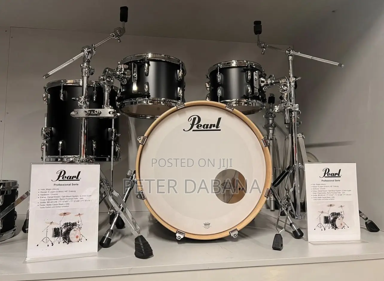 Drum Set (Used) - Pearl Germany Made