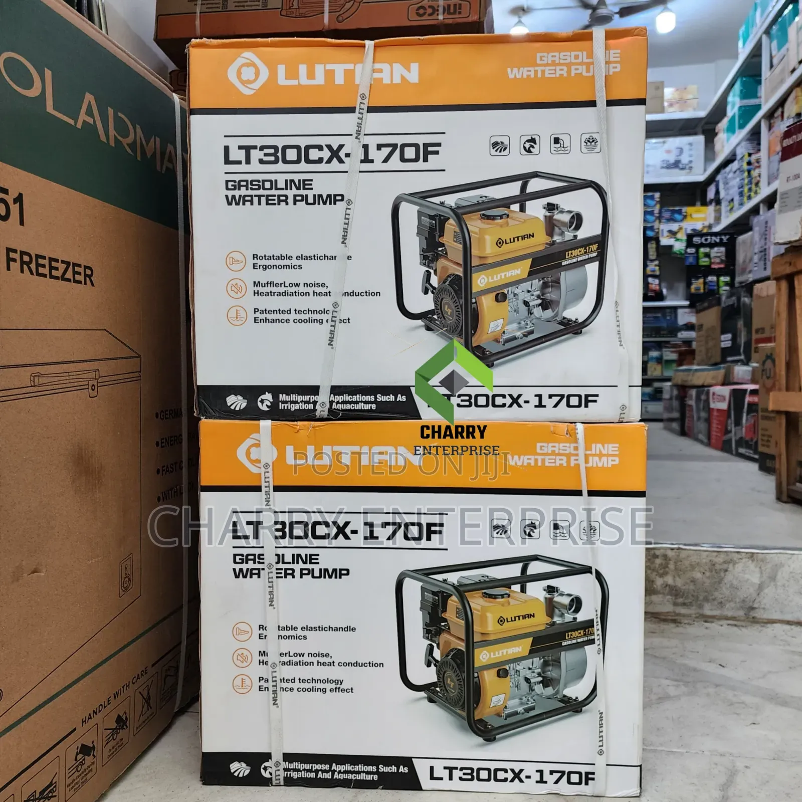 4 Stroke LUTIAN GASOLINE WATER PUMP 3 Inch Irrigation, Water Transfer