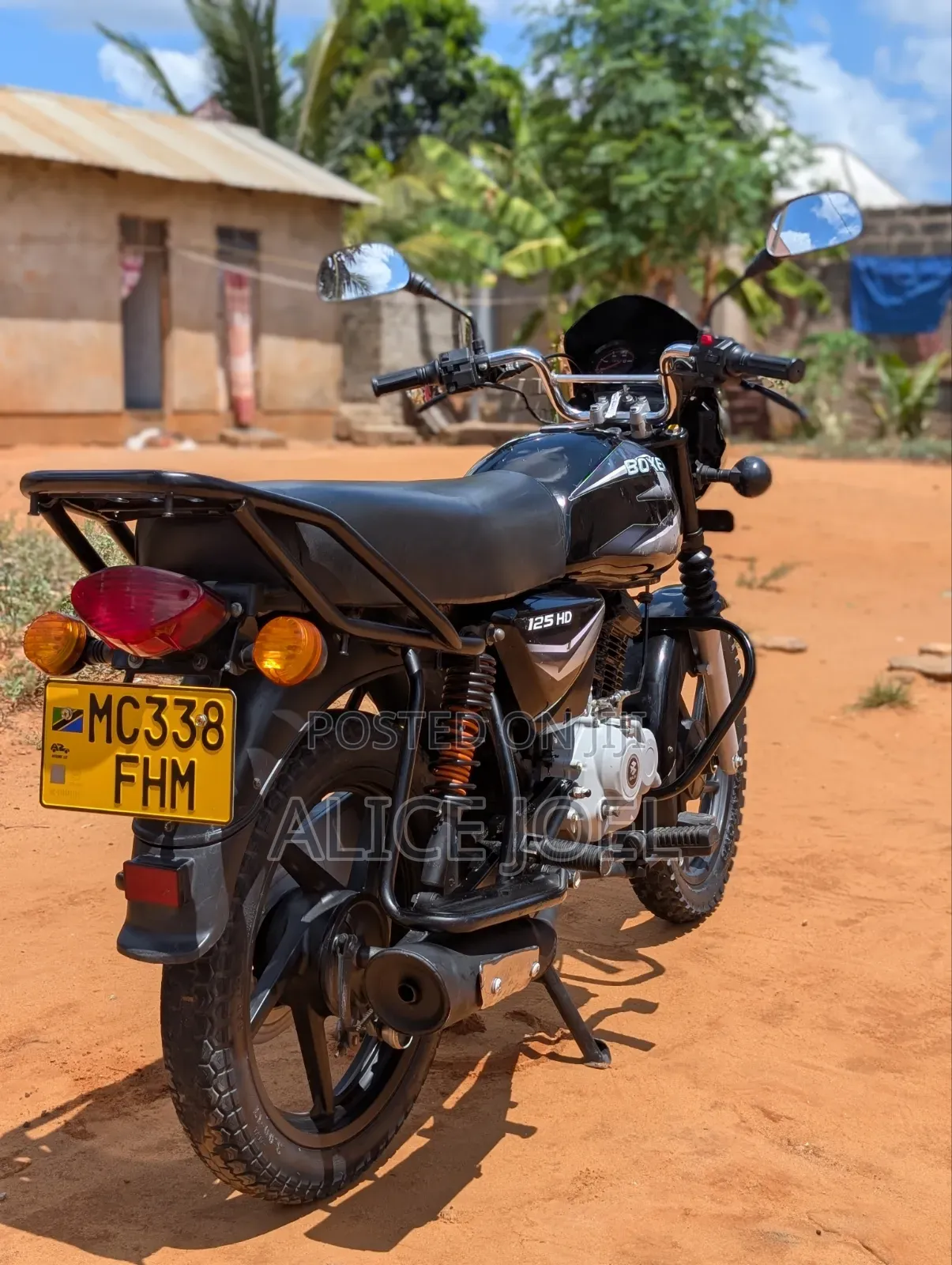 Bajaj Boxer 125 2026 Black
