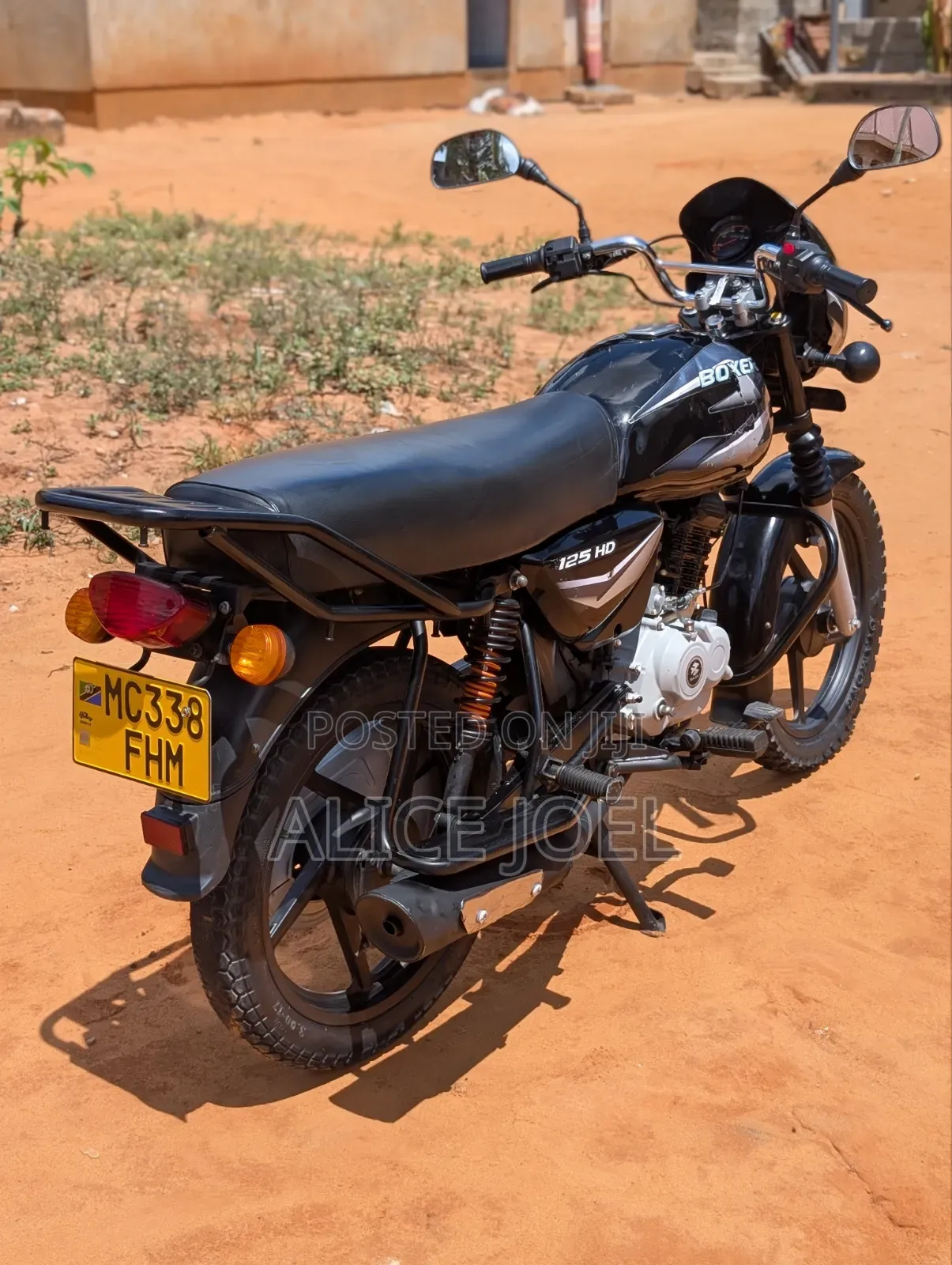 Bajaj Boxer 125 2026 Black
