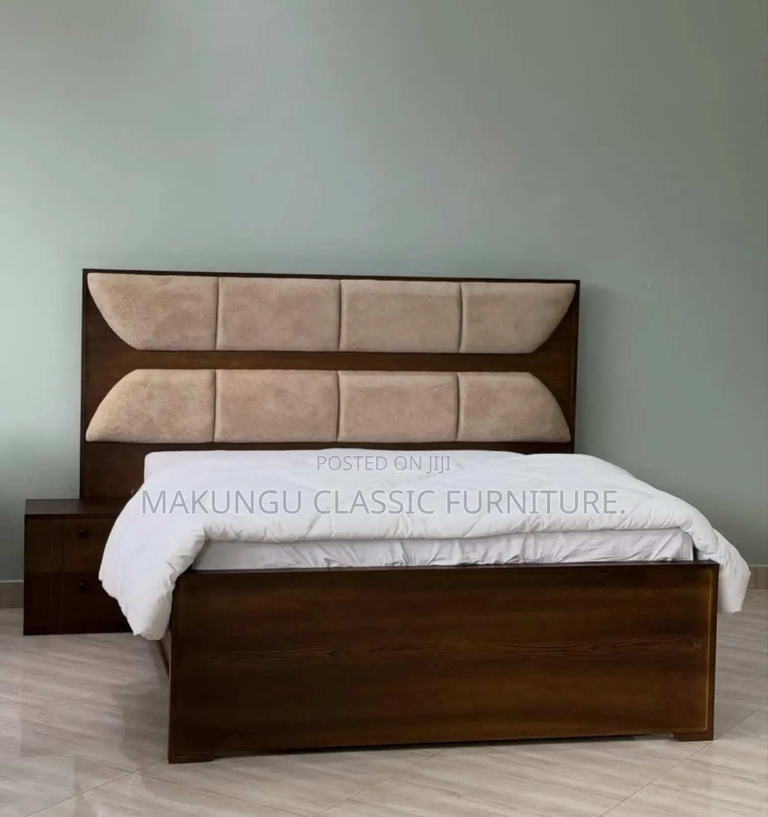 Simple Bed Ya Mbao Imara Na Nzuri Ni 5/6