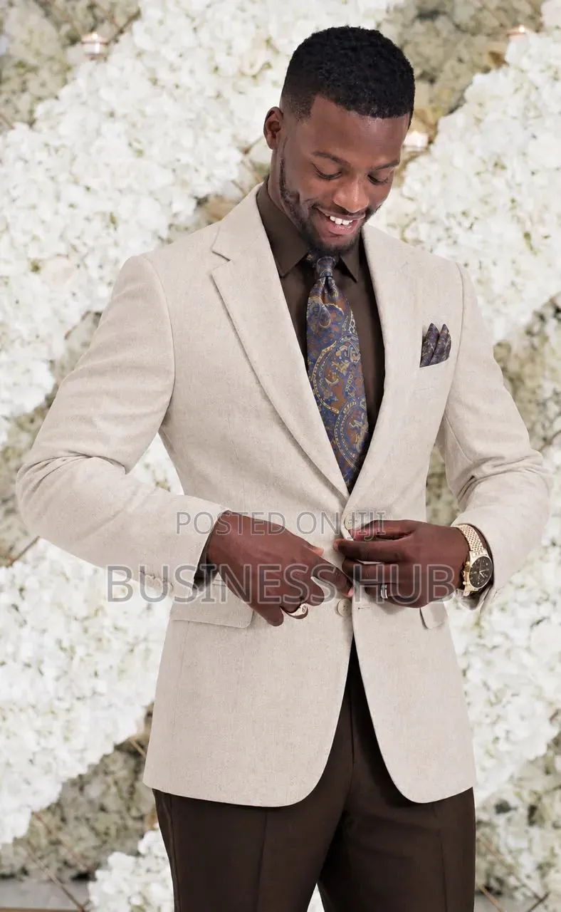 Suit Ya Rangi Ya Maziwa |Quality|