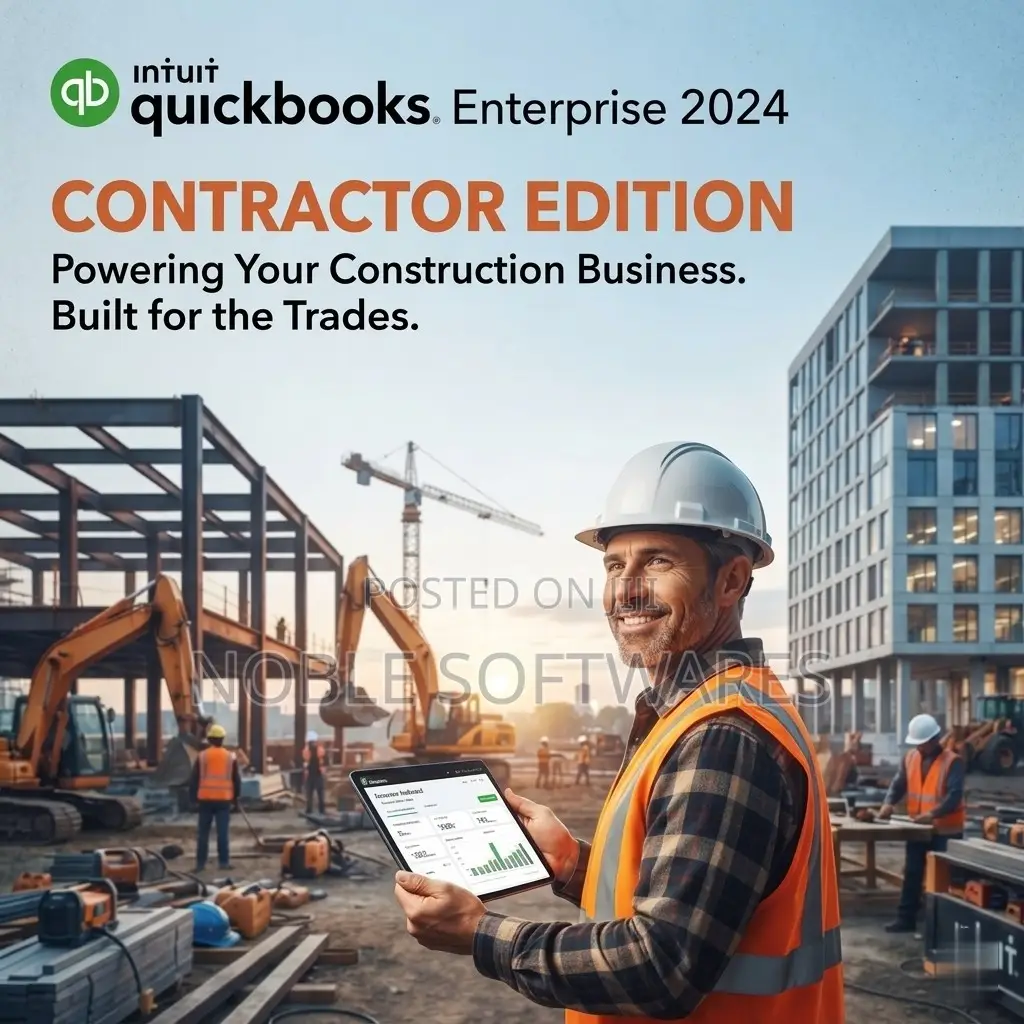 Intuit QuickBooks Enterprise 2024 - Contractor (Construction)