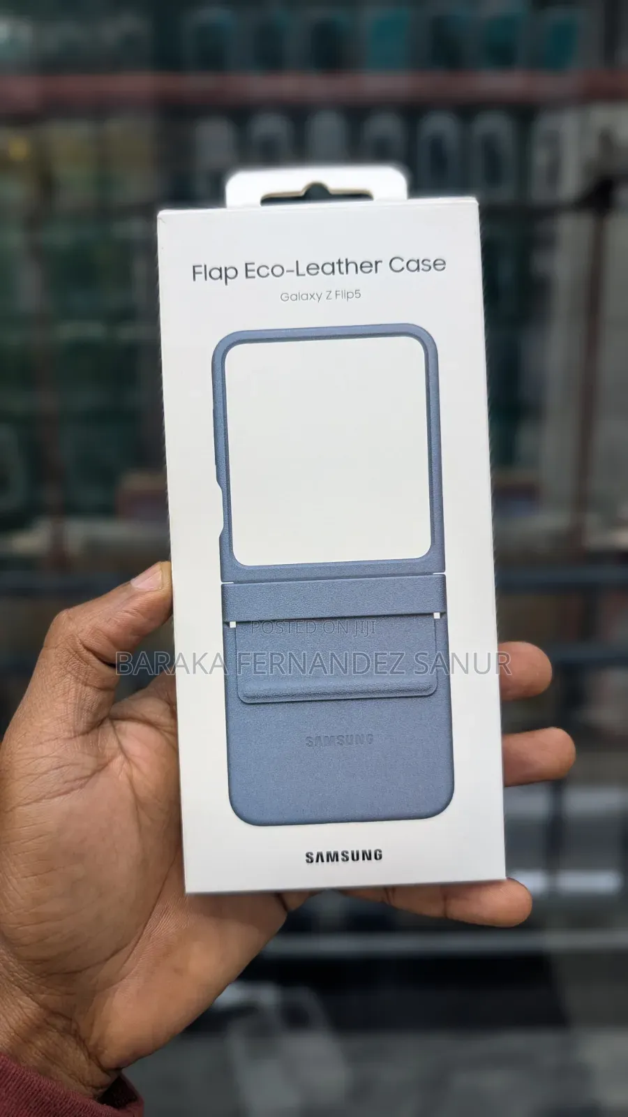 Galaxy Z Flip5 Flap Eco-Leather Case