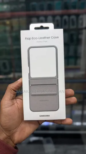 Galaxy Z Flip5 Flap Eco-Leather Case