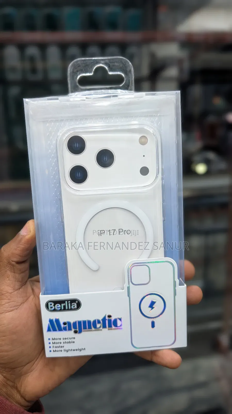 The Berlia ICE CLEAR Case for iPhone and Samsung