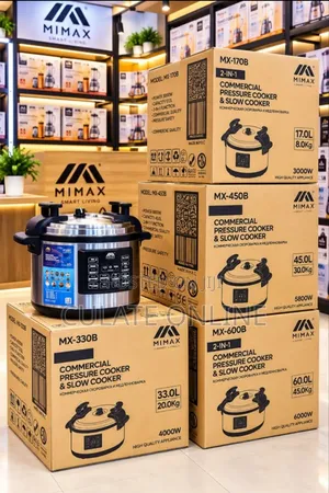 Mimax Commercial Slow and Pressure Cooker