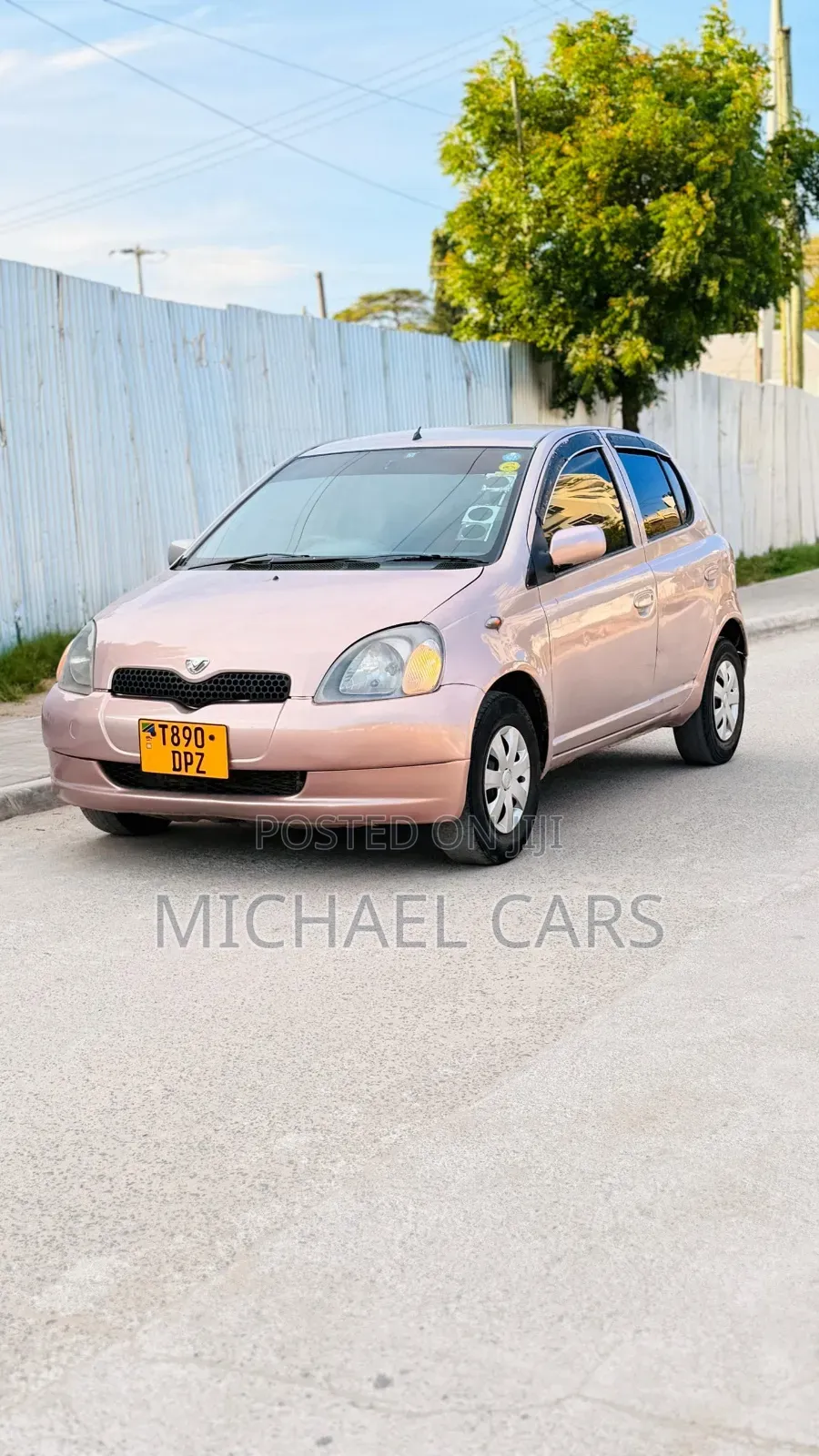 Toyota Vitz 2003 Pink