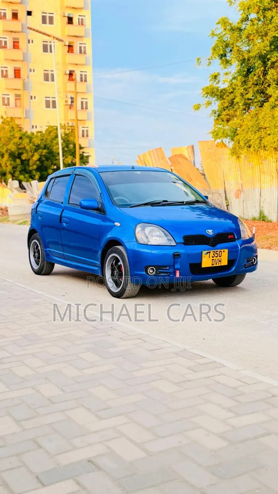 Toyota Vitz 2005 Blue