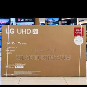 LG 75 Inch 4K UHD Smart TV With AI Magic Remote and HDR10 Pro: UA85