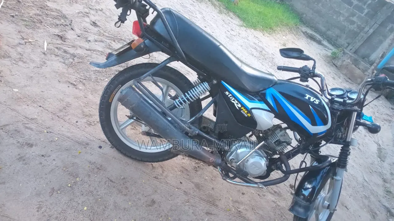 TVS HLX 125 2025 Black