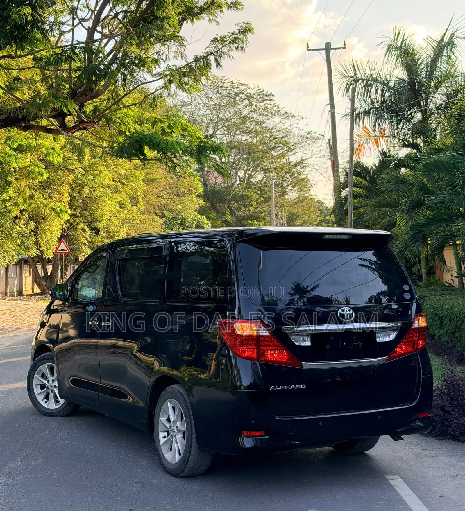 Toyota Alphard 2009 Black