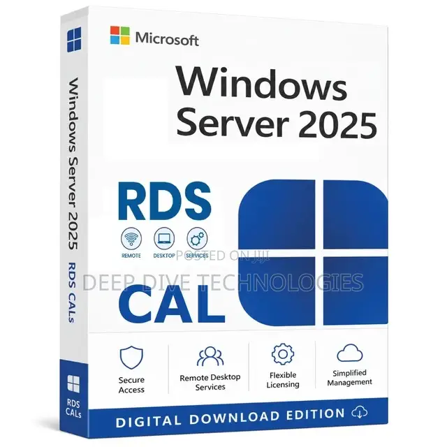 Windows Server 2025 Remote Desktop Services (RDS) CAL – 50 Users/Devic