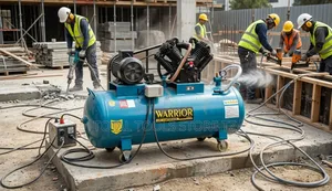 Warrior Italy Air Compressor 500L 10HP