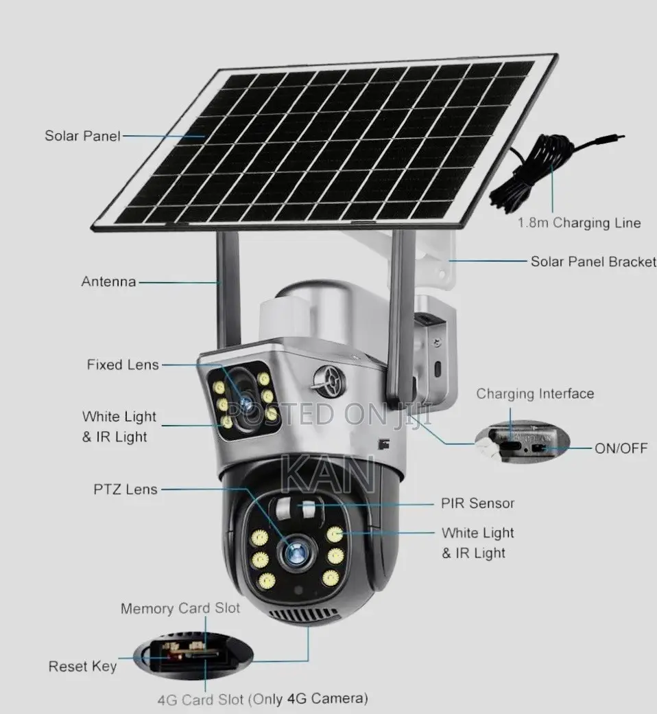 CCTV Solar Camera