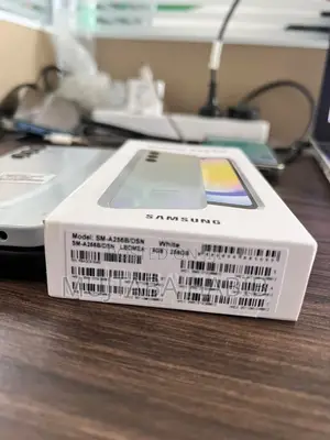 New Samsung Galaxy A25 256 GB White
