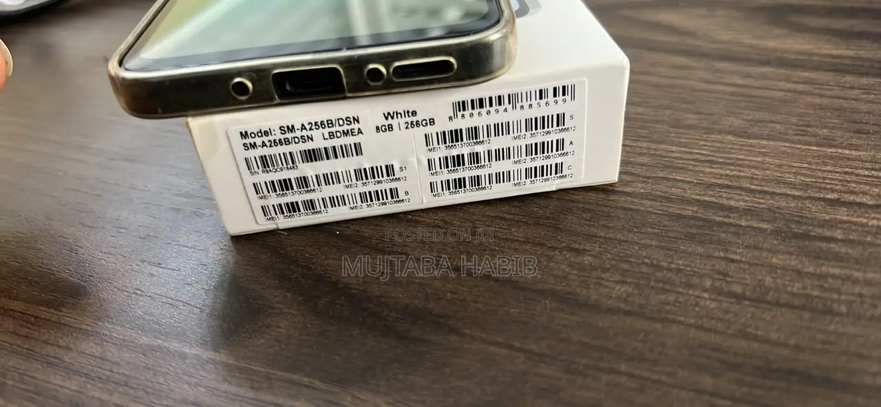 New Samsung Galaxy A25 256 GB White