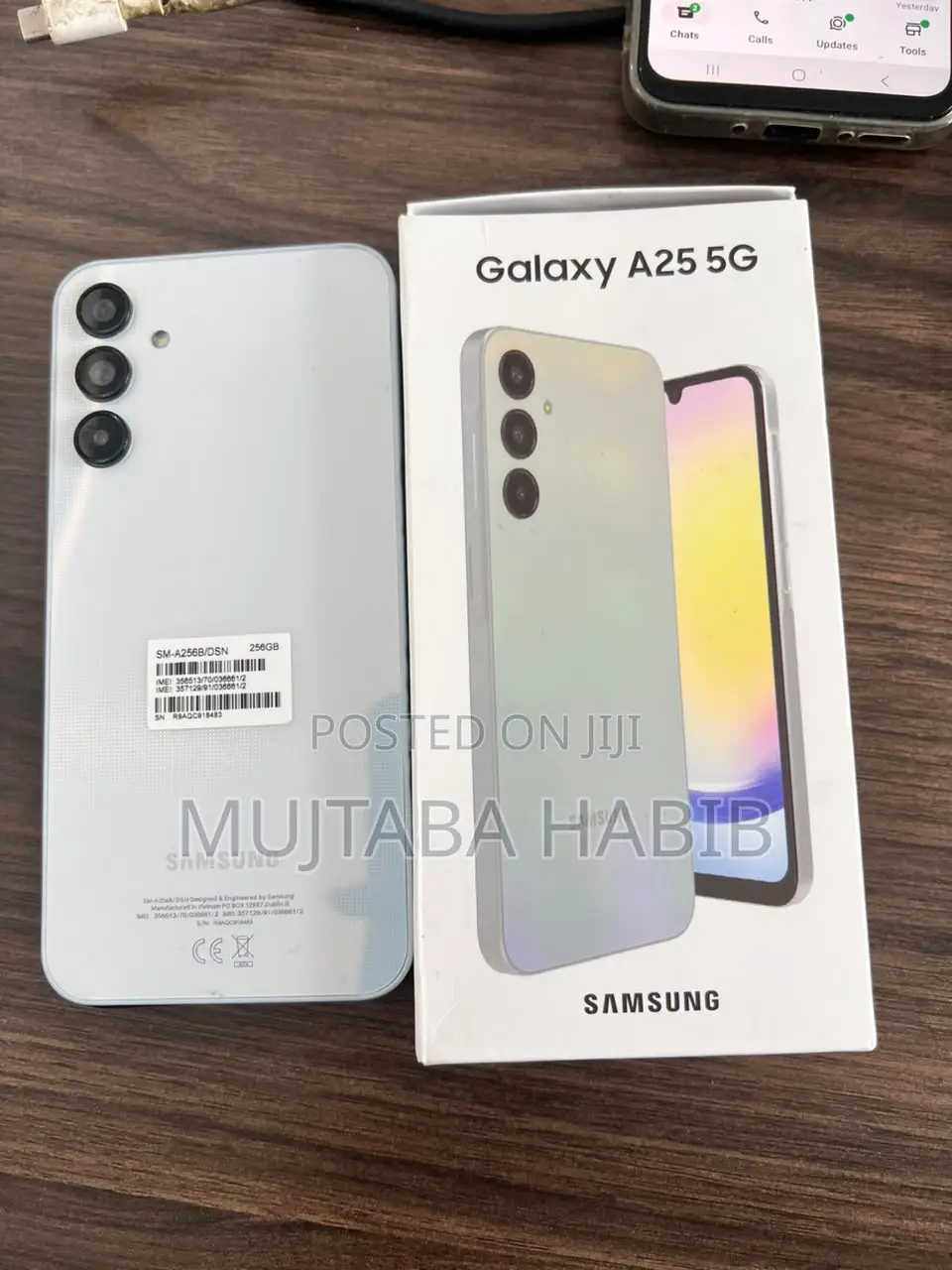 New Samsung Galaxy A25 256 GB White