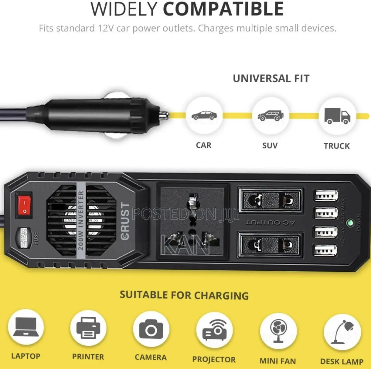 200w Car Power Inverter