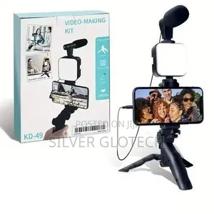 Video Making Kit With Mic and Tripod Stand AY-49