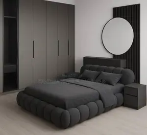 Bedroom Set Ya Wardrobe Ya Milango Mitano,bubble Sofa, Na Bedside