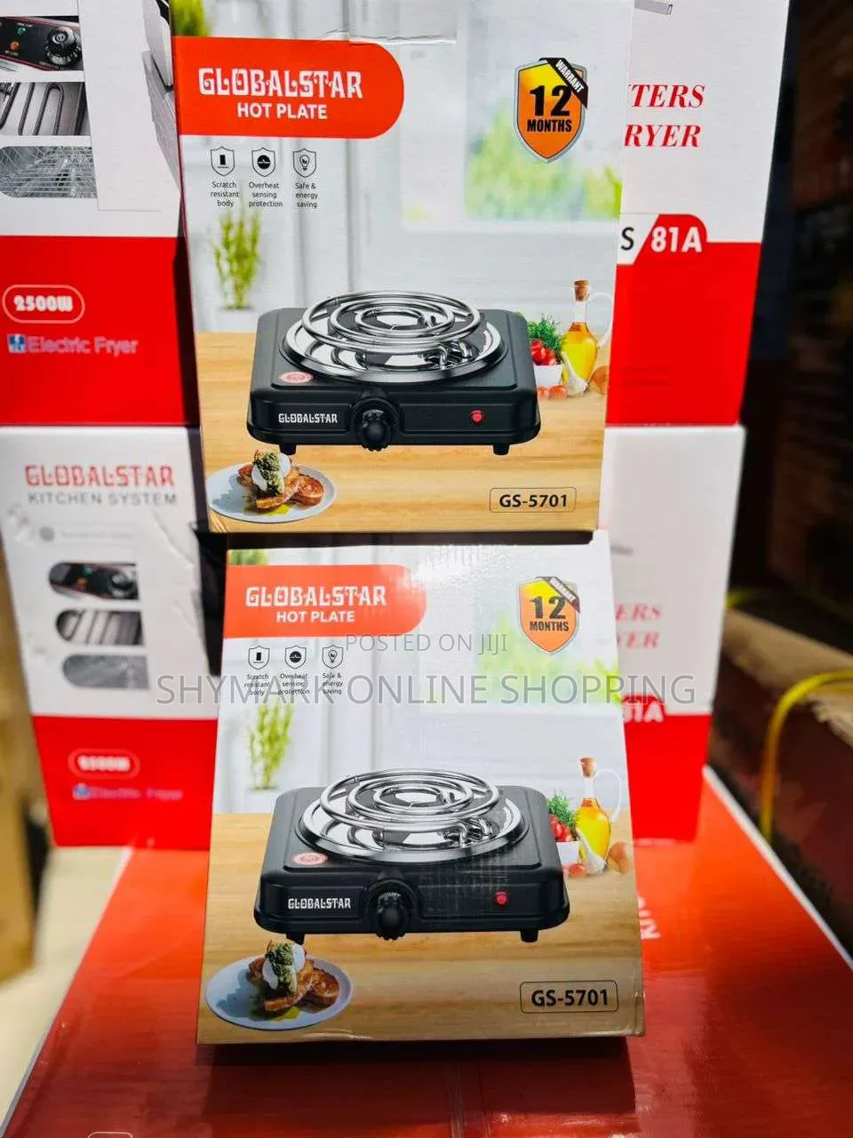 Globalstar GS-5701 Hot Plate Single Burner