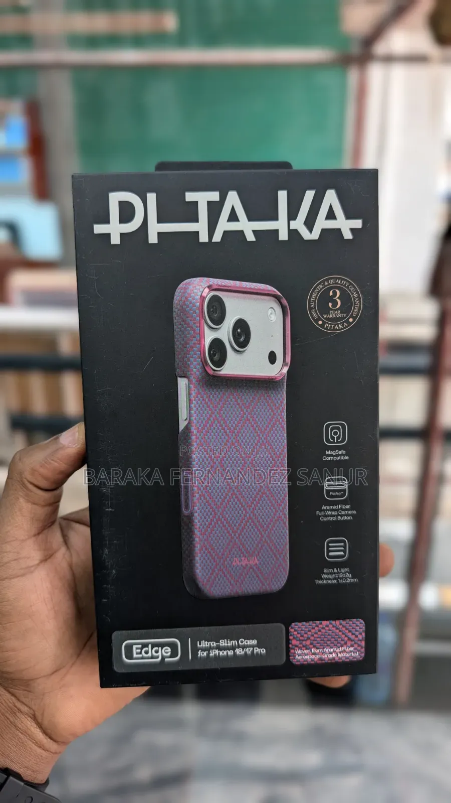 Pitaka Case for iPhone 17 Series, 18 Series and Samsung