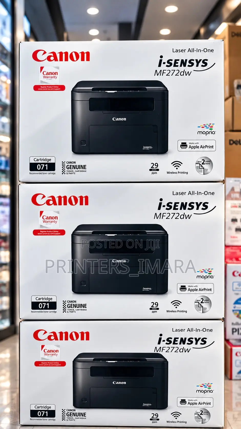 Canon I-Sensys MF272dw — Compact. Fast. Reliable.