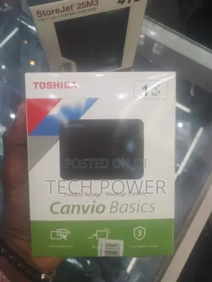 Toshiba 1TB External Hard Drive – Brand New Portable HDD