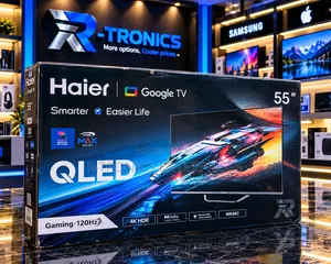 Haier 55" QLED | 4K HDR | 120Hz Gaming | Google TV