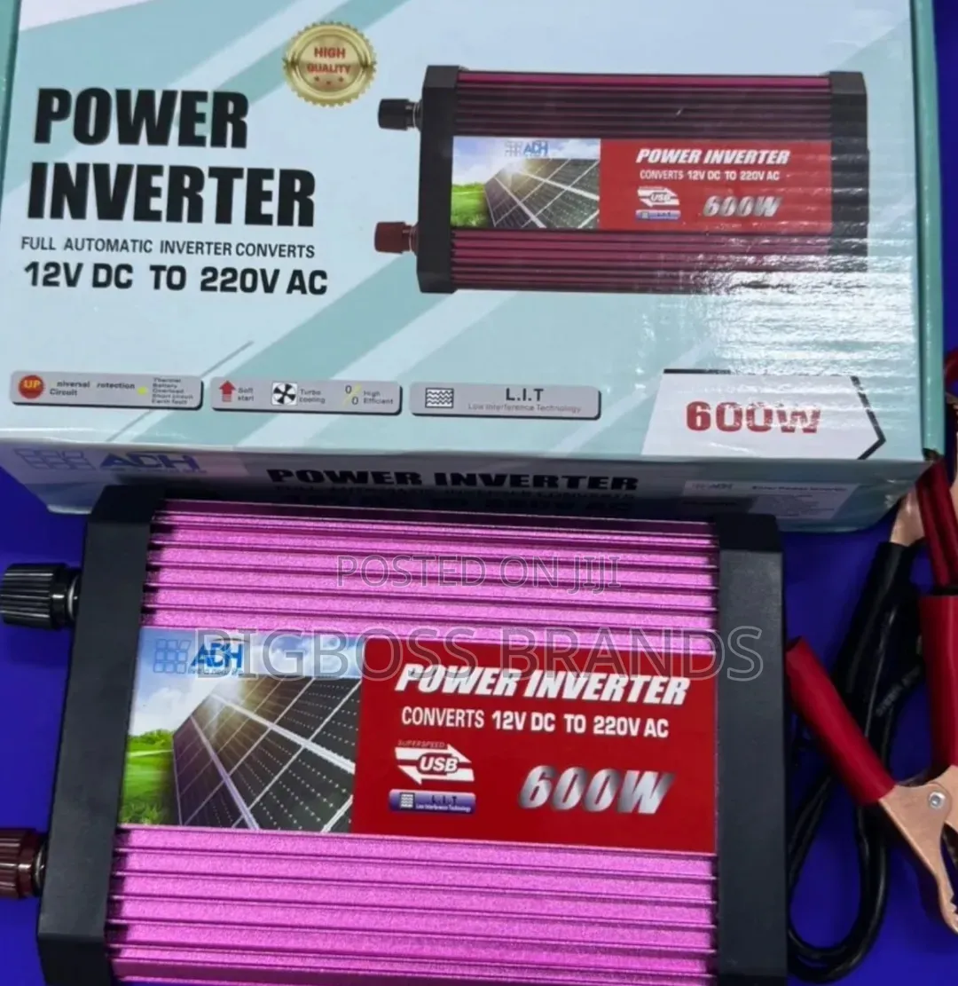 Adh Power Inverter 600 Watts [600w]