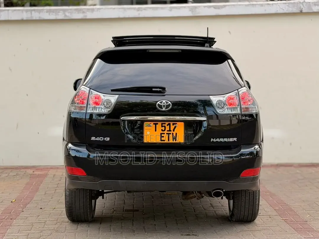 Toyota Harrier 2008 Black